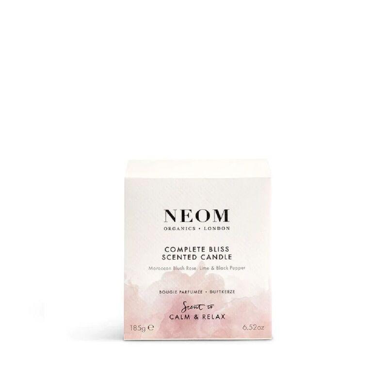Neom Wellbeing Complete Bliss Scented Candle (185g) - Moroccan Blush Rose / Lime / Black Pepper, , large image number 2