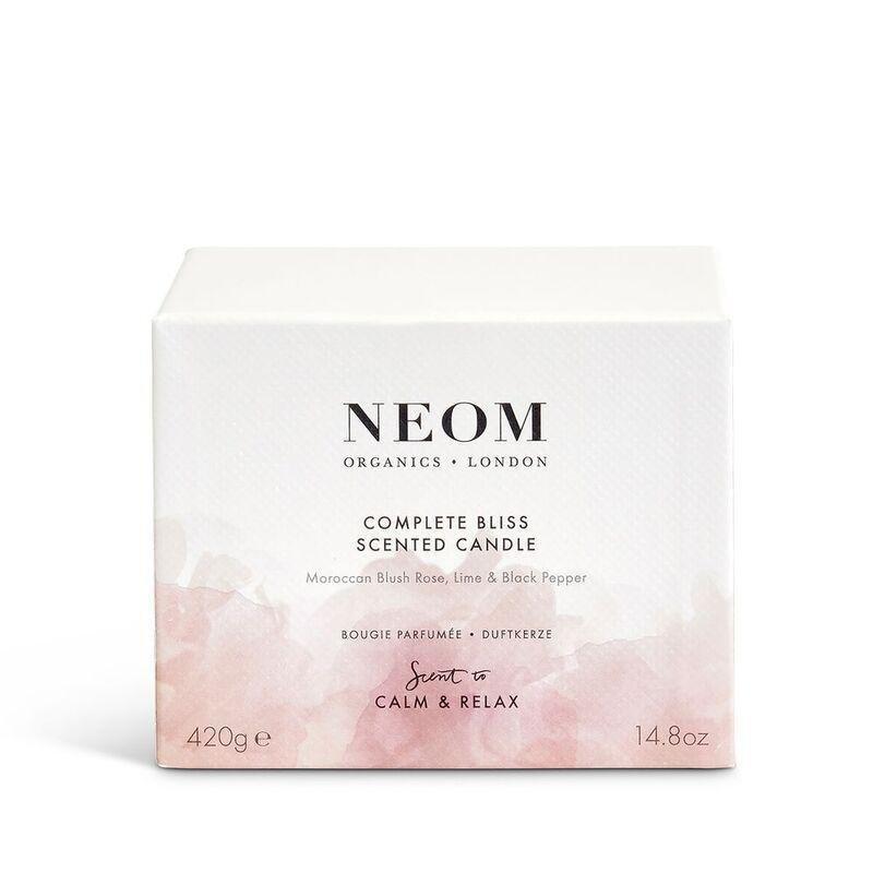 Neom Wellbeing 3 Wick Complete Bliss Scented Candle (420g), , large image number 1