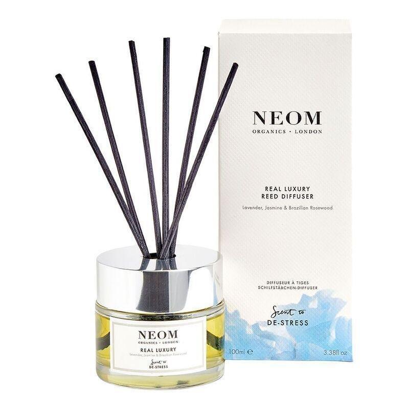 Neom Wellbeing Real Luxury Reed Diffuser (100ml) - Lavender / Jasmine / Brazilian Rosewood, , medium
