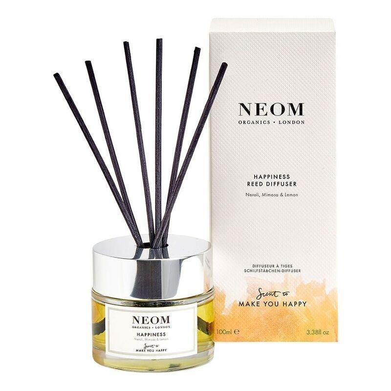 Neom Wellbeing Happiness Reed Diffuser (100ml) - Neroli / Momosa / Lemon, , large image number 0
