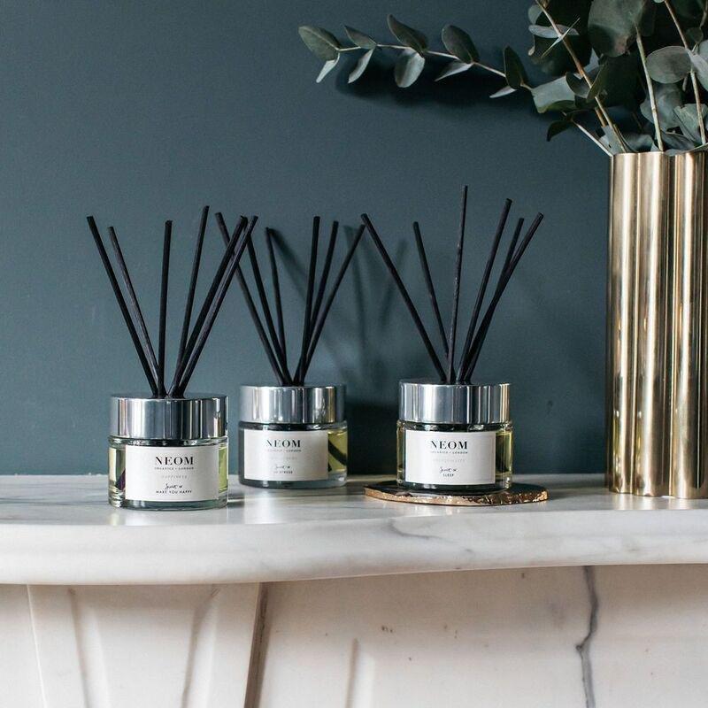 Neom Wellbeing Happiness Reed Diffuser (100ml) - Neroli / Momosa / Lemon, , large image number 3