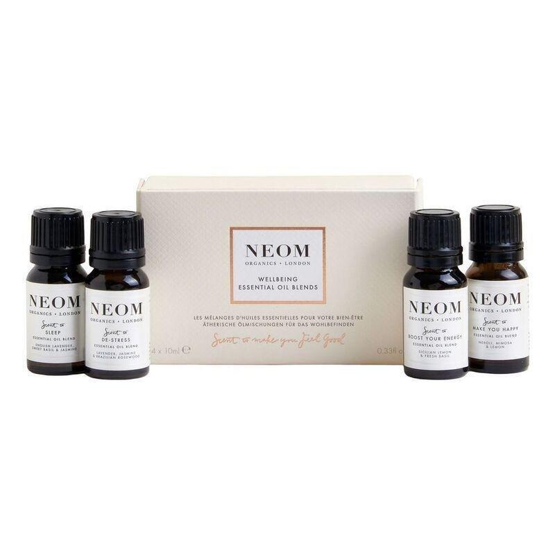 Neom Wellbeing Wellbeing Essential Oil Blends Set (10ml) (Pack of 4), , large image number 0