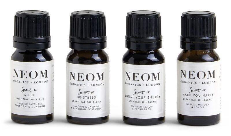 Neom Wellbeing Wellbeing Essential Oil Blends Set (10ml) (Pack of 4), , large image number 1