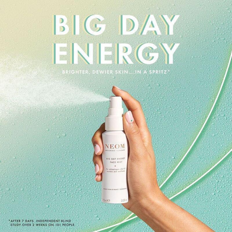 Neom Wellbeing Big Day Energy Face Mist (75ml), , large image number 1