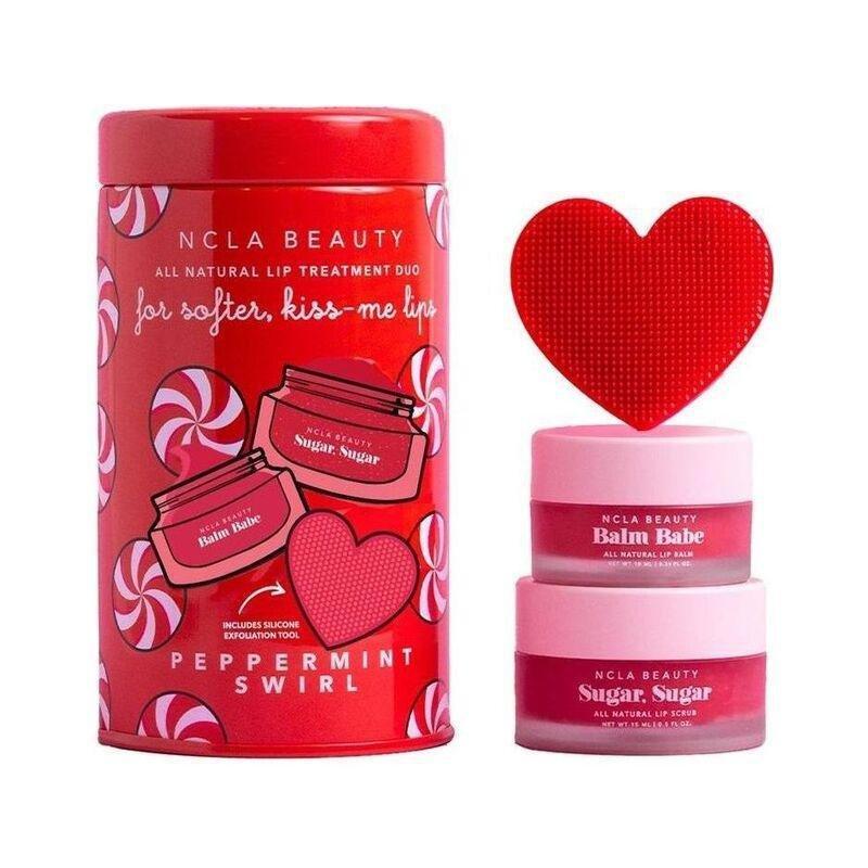 NCLA Beauty Peppermint Swirl Lip Treatment Set, , medium