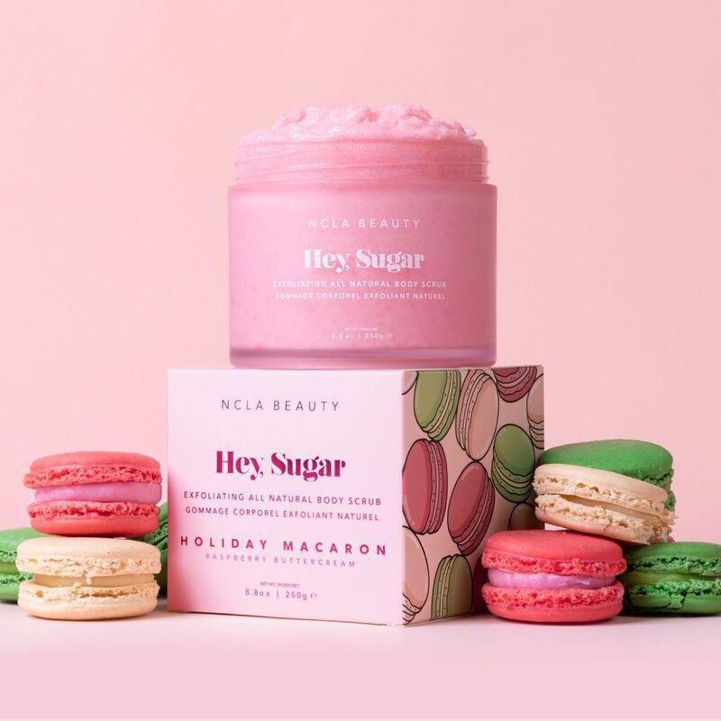 NCLA Beauty Hey Sugar Holiday Macaron Body Scrub, , large image number 1