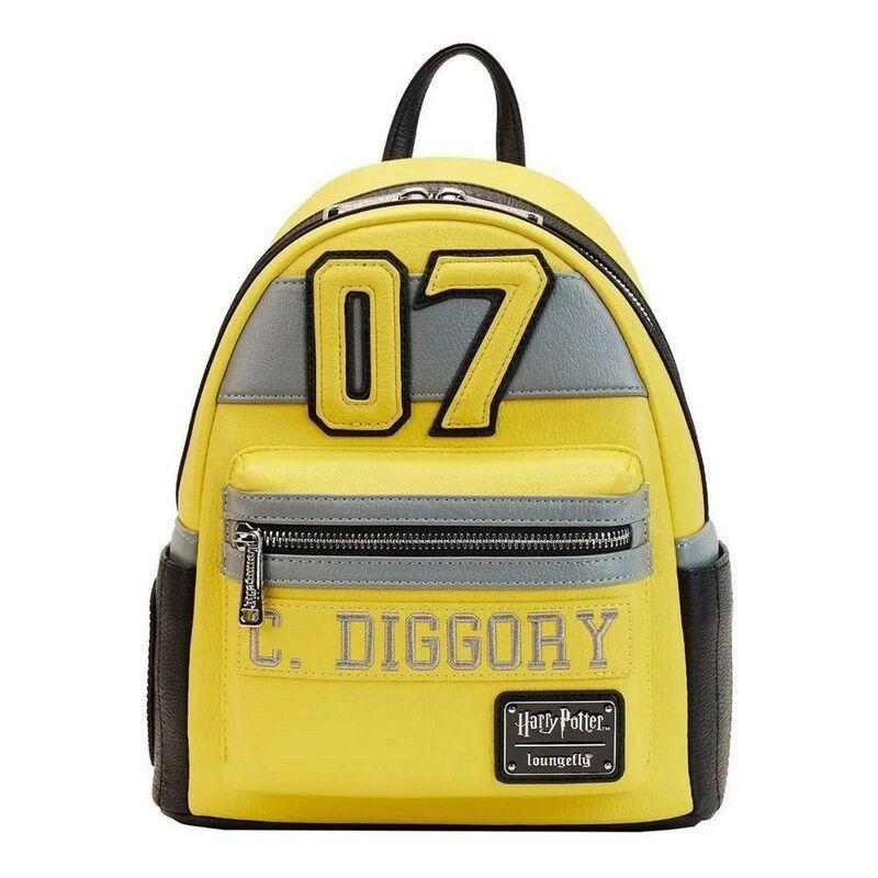 Loungefly Leather Harry Potter Cedric Diggory Mini Backpack, , medium