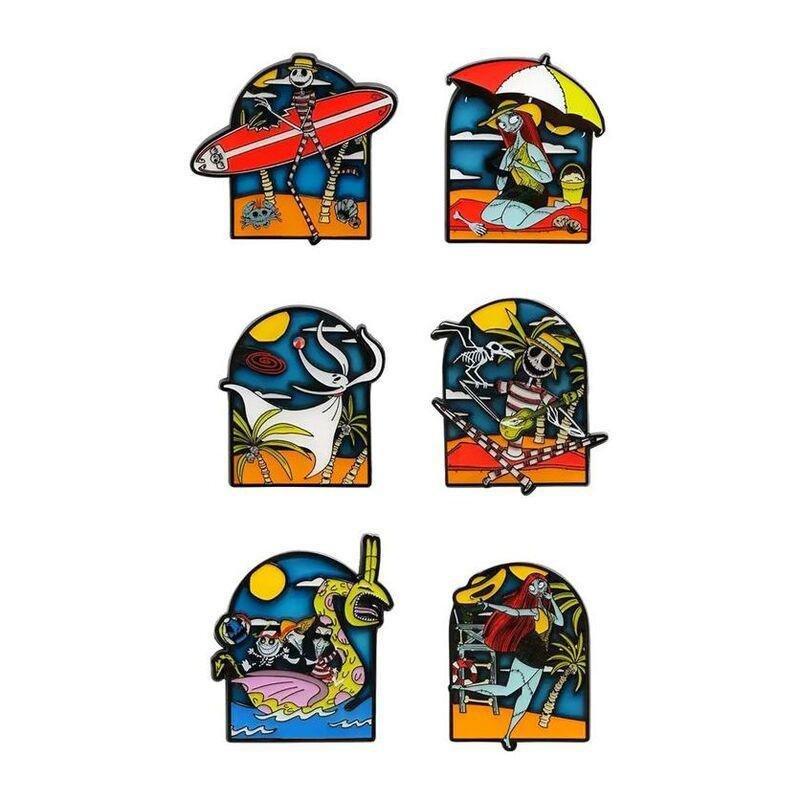Loungefly Blind Box Pin The Nightmare Before Christmas Summer Theme Mystery Pin (Includes 1), , large image number 0