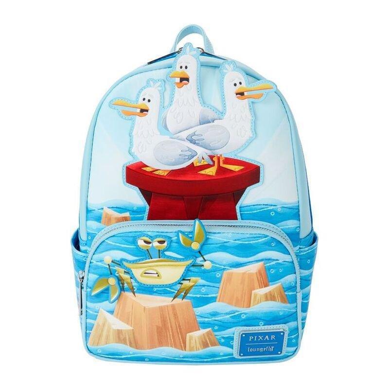 Loungefly Leather Finding Nemo Mine Mine Mine Mini Backpack, , large image number 0