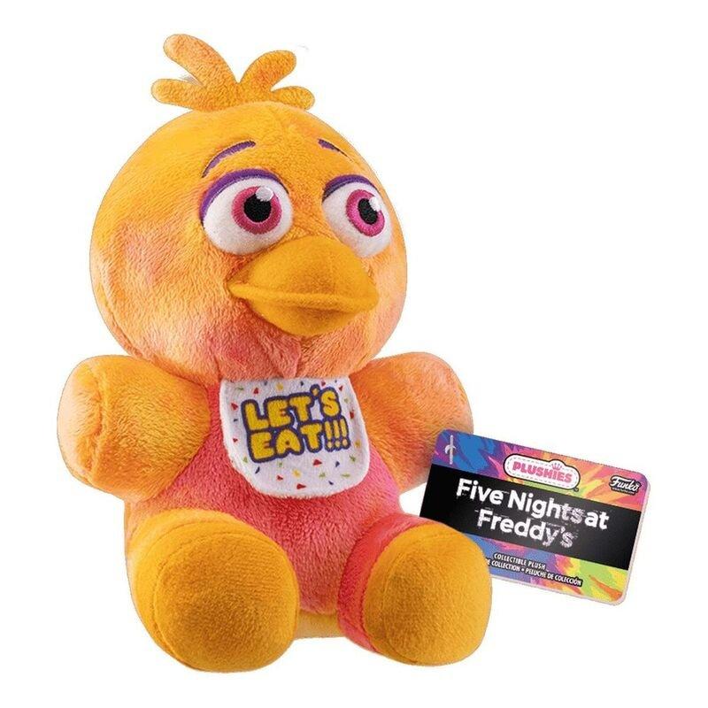 Funko Pop! Plush 7-Inch Five Nights at Freddy's Tiedye Chica, , large image number 1
