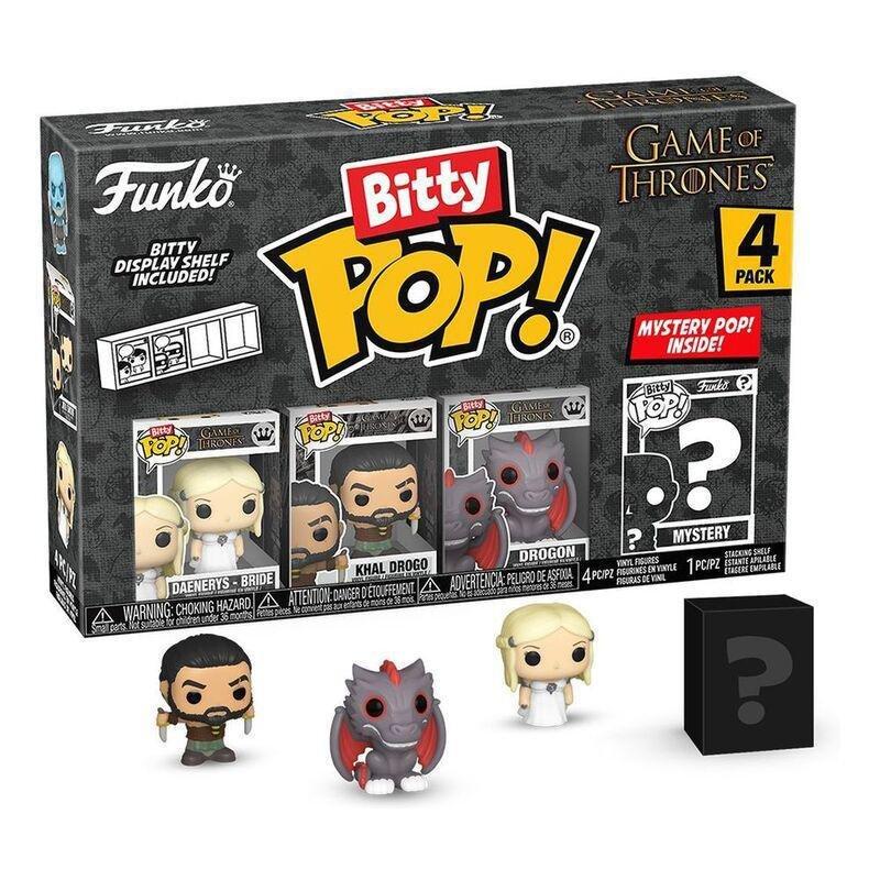 Funko Pop! Bitty Pop TV Game of Thrones Khaleesi Vinyl Figures (Pack of 4), , large image number 0