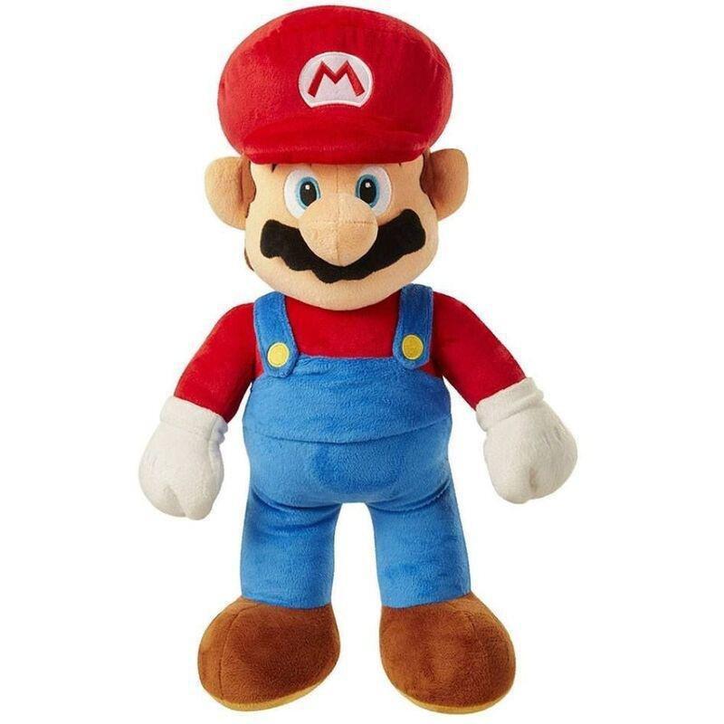 Jakks Pacific World of Nintendo Super Mario Jumbo Mario 20-Inch Plush, , medium