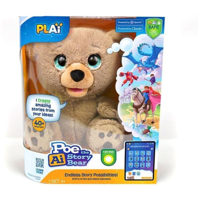 Plai Poe the AI Story Bear Plush, , medium