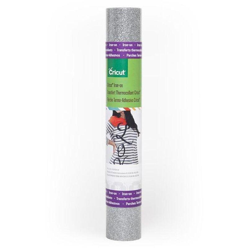 Cricut Glitter Iron-On Roll (30.5 x 48cm) - Black, , large image number 0