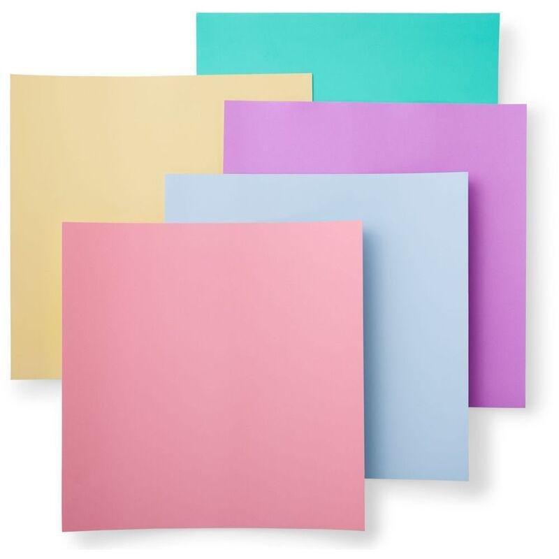 Cricut Smart Paper Sticker Cardstock Pack (33 x 33cm) (Pack of 10) - Pastel, , large image number 0