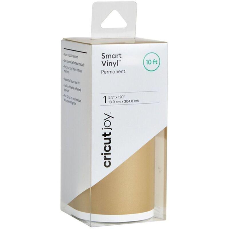 Cricut Smart Vinyl Joy Smart Vinyl Permanent Value Roll (10Ft) - Gold, , large image number 0