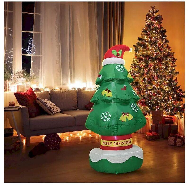 Mad Toys Christmas Tree with a Hat with LED Lights, , large image number 3