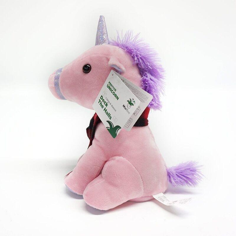 Mad Toys Unicorn Sing and Dance Christmas Plush, , large image number 2