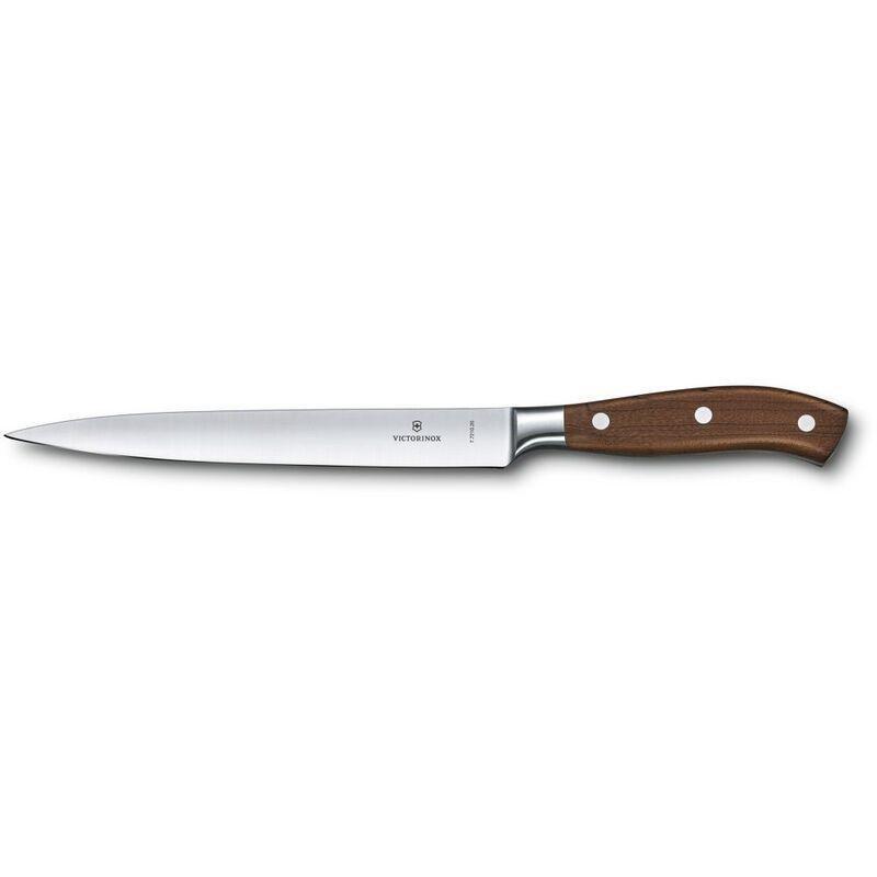 Grand Maitre - Wood Handle Filleting 20cm Knife - Straight Edge Wood Handle, , medium