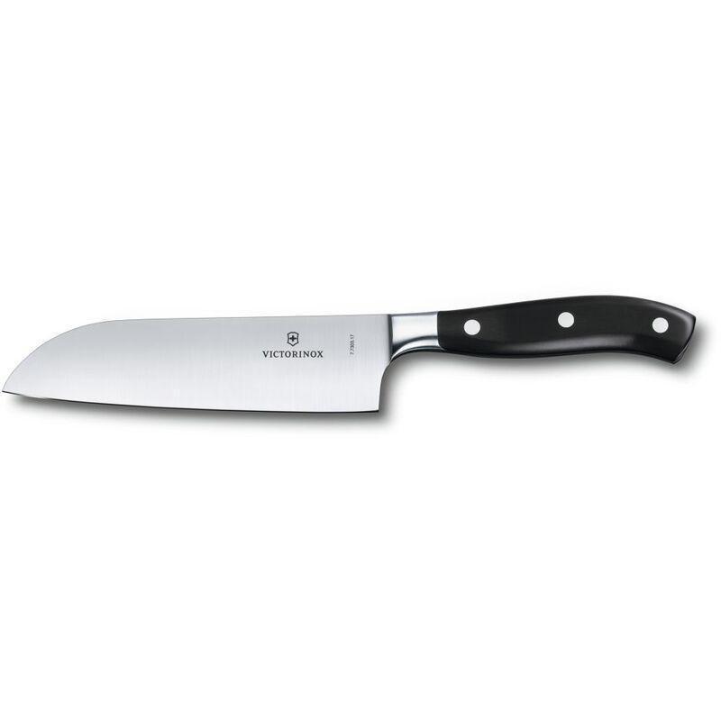 Grand Maitre - 17cm Santoku Knife Straight Edge Pom Handle, , medium