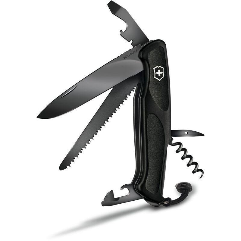Victorinox - Ranger 55 Onyx Black 130mm Pocket Knife - Black, , medium