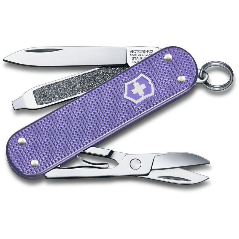 Victorinox - Classic SD ALOX  58mm Pocket Knife - Electric Lavender, , medium