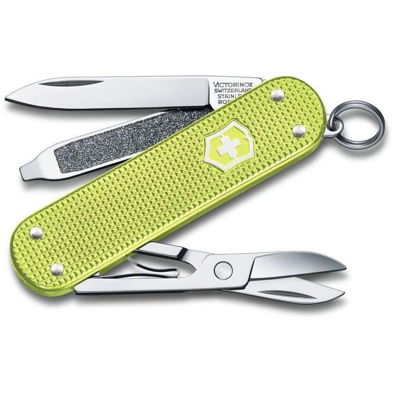 Victorinox - Classic SD ALOX  58mm Pocket Knife - Lime Twist, , large image number 0
