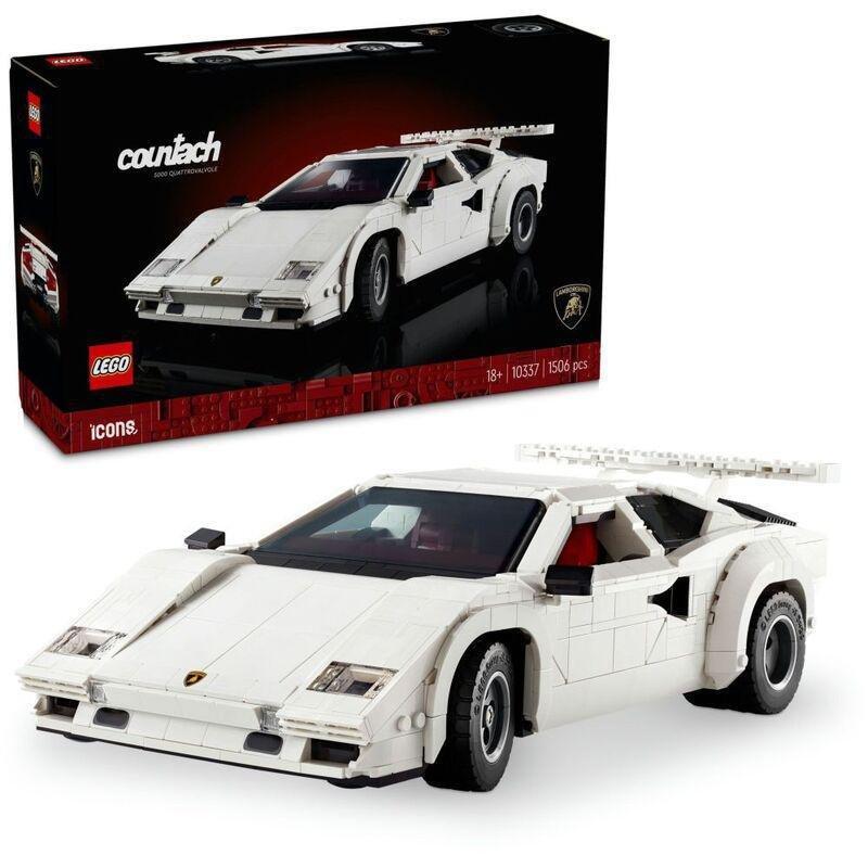 LEGO ICONS Lamborghini Countach 5000 Quattrovalvolve 10337 (1506 Pieces), , medium