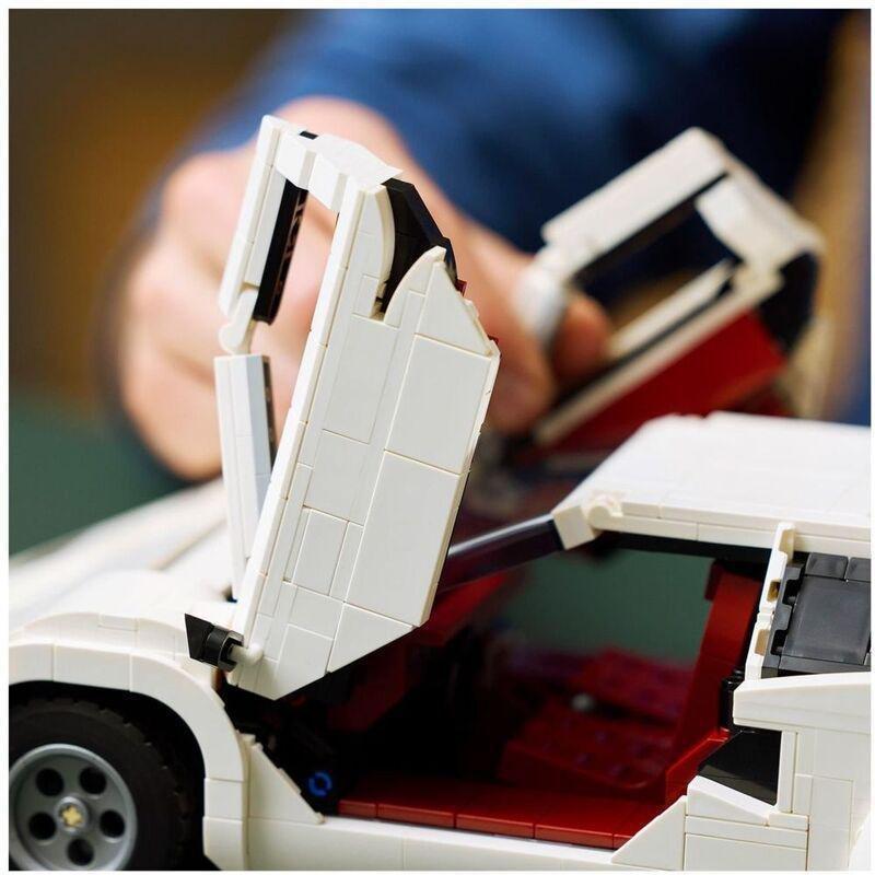 LEGO ICONS Lamborghini Countach 5000 Quattrovalvolve 10337 (1506 Pieces), , large image number 4