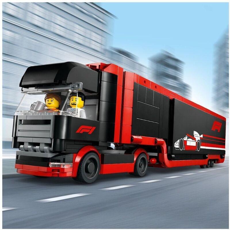 LEGO City F1 Truck With Rb20 And Amr24 F1 Cars 60445 (1086 Pieces), , large image number 5