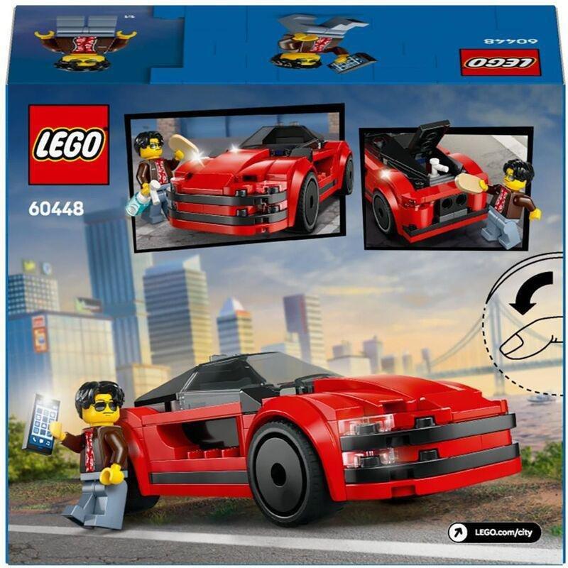 LEGO City Red Sports Car 60448 (109 Pieces), , large image number 4