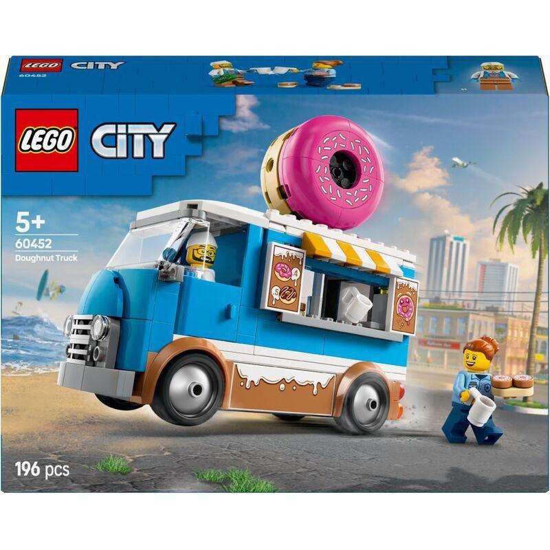 LEGO City Donut Truck 60452 (196 Pieces), , large image number 1
