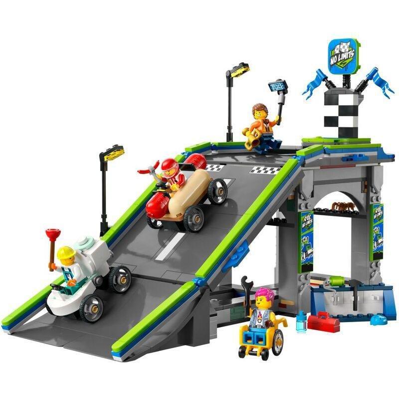 LEGO City No Limits - Race Car Ramp Track 60460 (436 Pieces), , large image number 7
