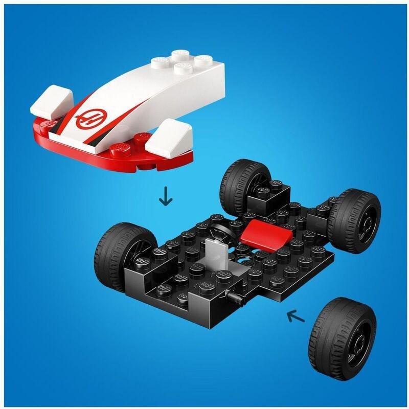 LEGO City F1 Williams Racing And Haas F1 Race Cars 60464 (92 Pieces), , large image number 7