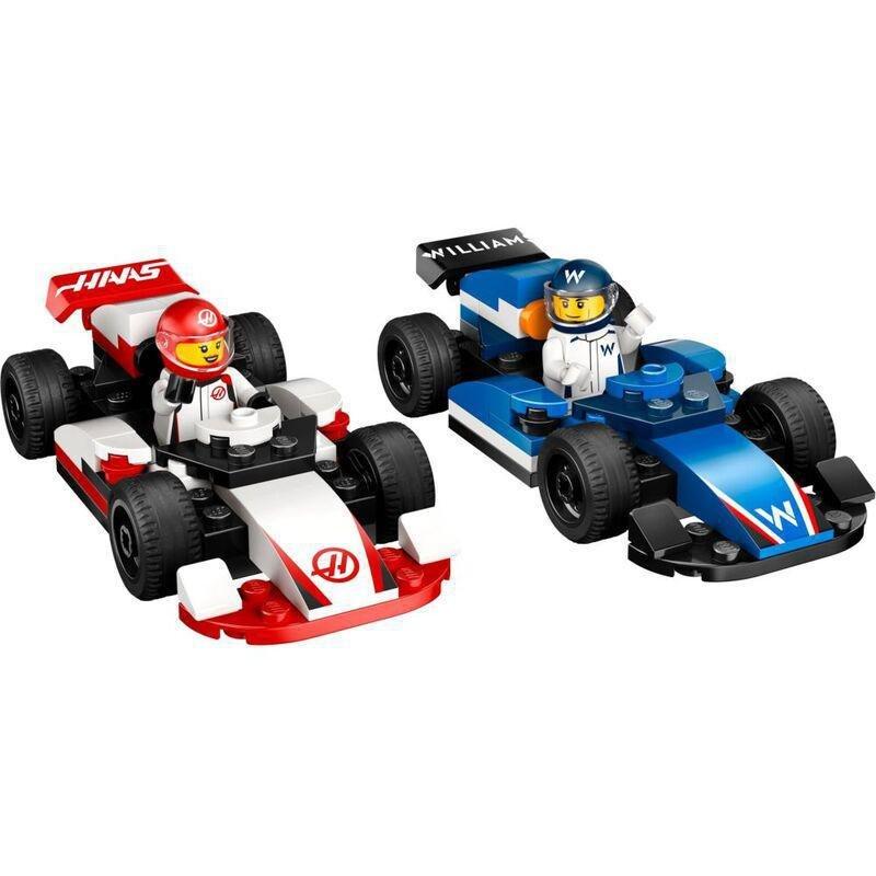 LEGO City F1 Williams Racing And Haas F1 Race Cars 60464 (92 Pieces), , large image number 8