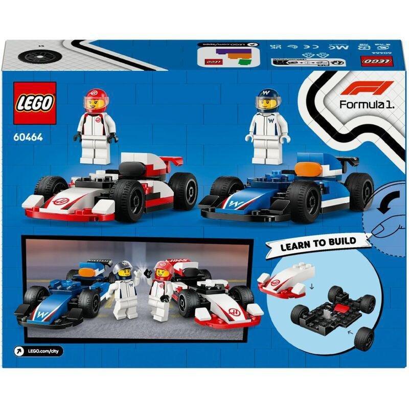 LEGO City F1 Williams Racing And Haas F1 Race Cars 60464 (92 Pieces), , large image number 9