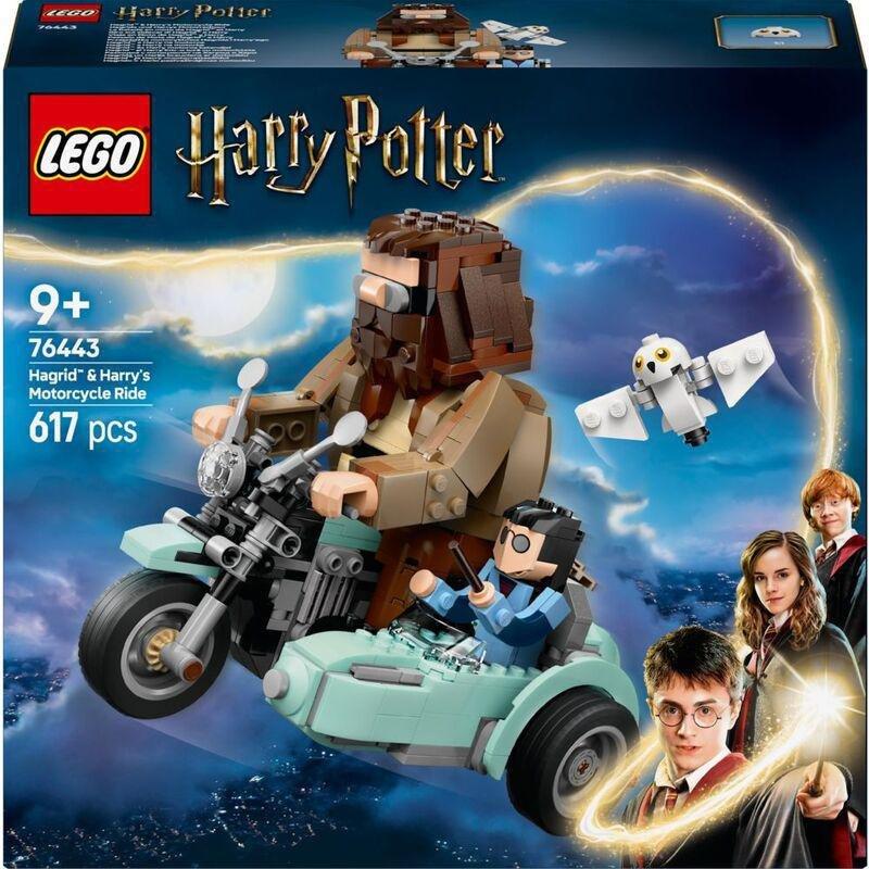 LEGO Harry Potter Hagrid And Harry'S Motorcycle Ride 76443 (617 Pieces), , large image number 1