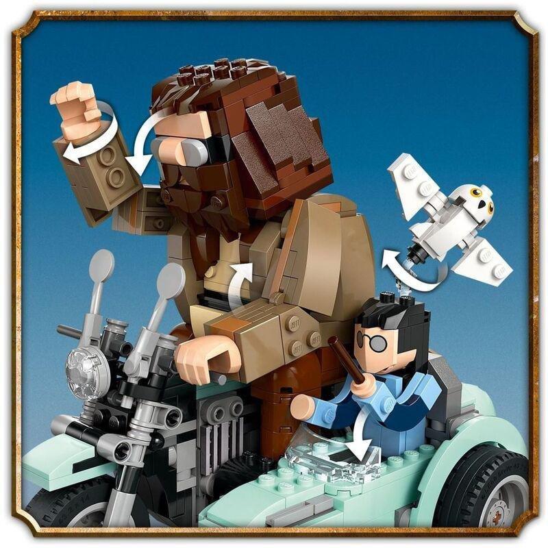 LEGO Harry Potter Hagrid And Harry'S Motorcycle Ride 76443 (617 Pieces), , large image number 6
