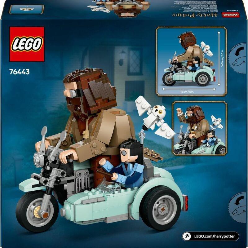 LEGO Harry Potter Hagrid And Harry'S Motorcycle Ride 76443 (617 Pieces), , large image number 7