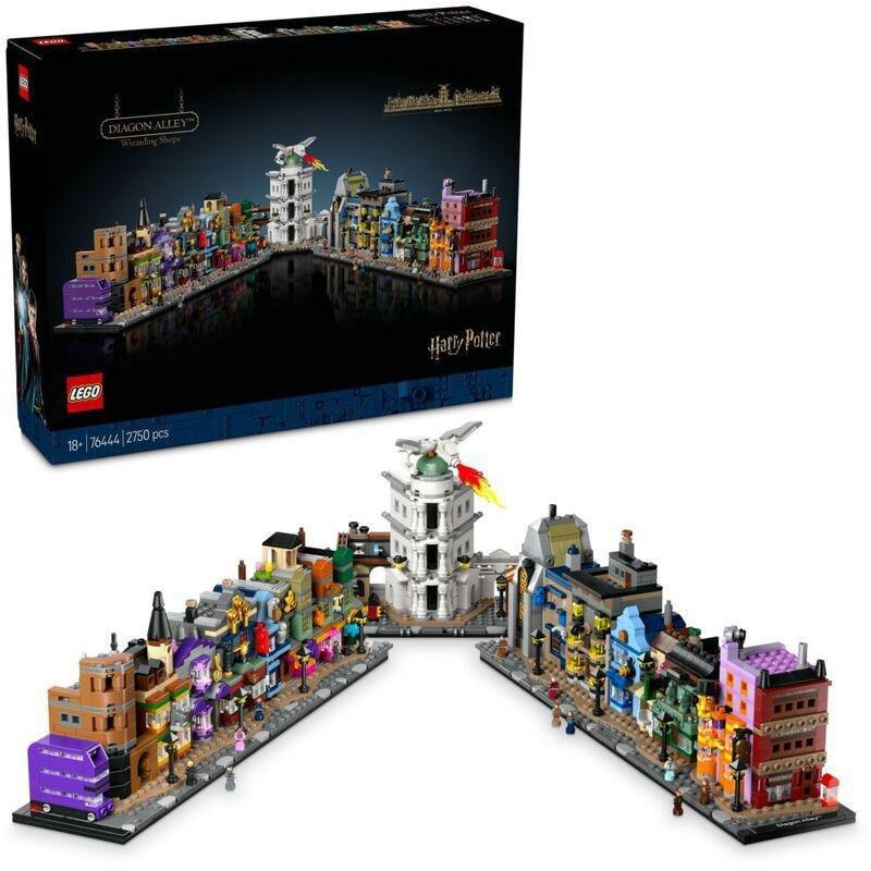 LEGO Harry Potter Diagon Alley Wizarding Shops 76444 (2750 Pieces), , large image number 0
