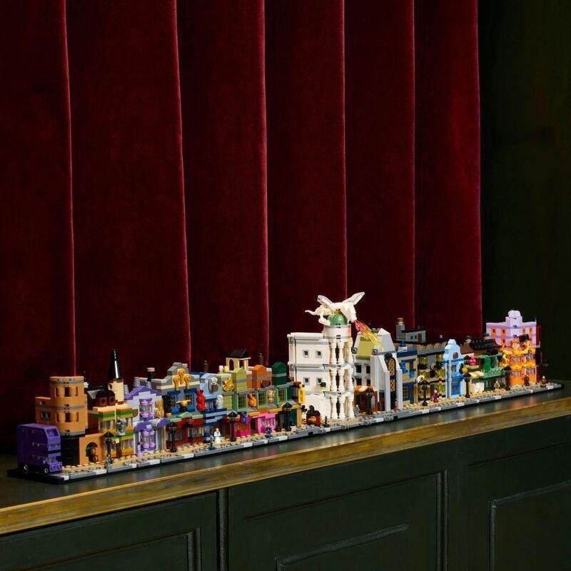 LEGO Harry Potter Diagon Alley Wizarding Shops 76444 (2750 Pieces), , large image number 2