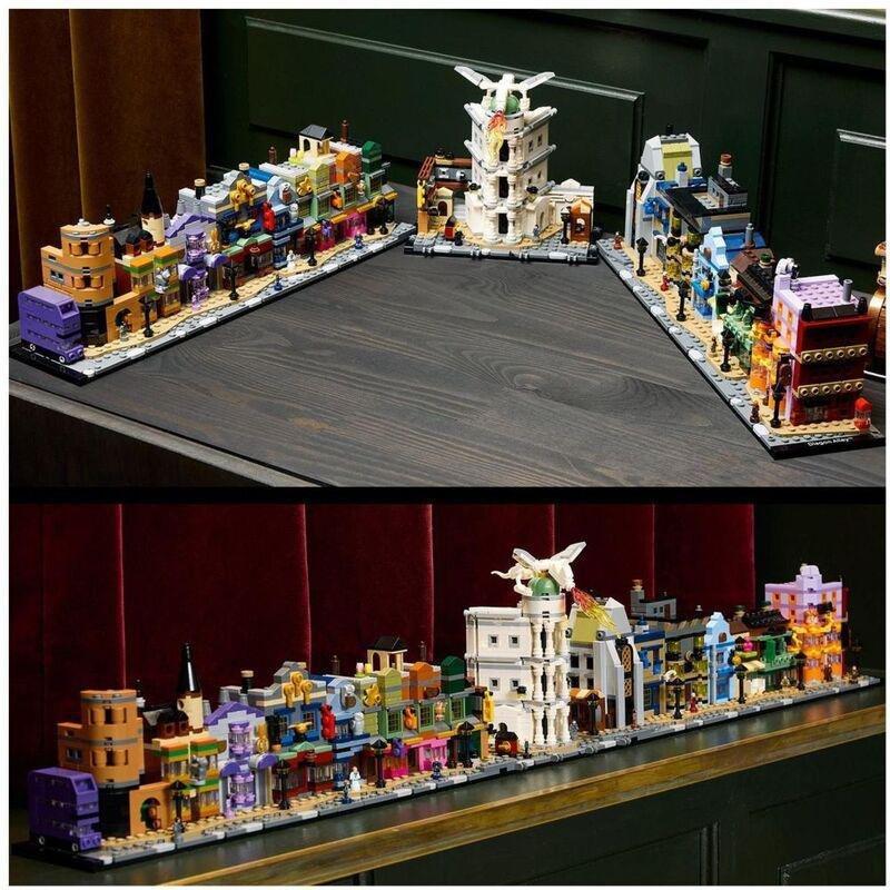LEGO Harry Potter Diagon Alley Wizarding Shops 76444 (2750 Pieces), , large image number 3