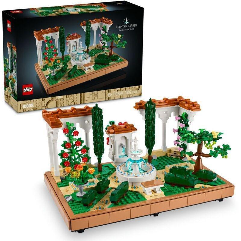 LEGO ICONS Fountain Garden Gardens Of The World 10359 (1302 Pieces), , large image number 0