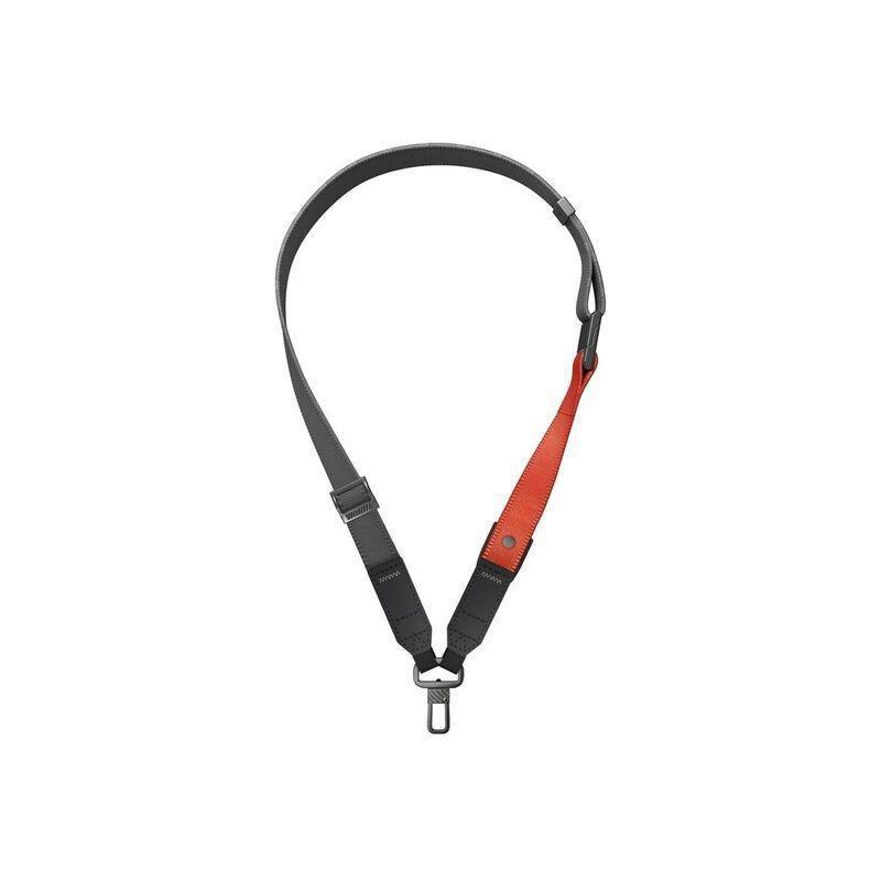Uniq Vista Duo 2-In-1 Lanyard And Hand Strap - Charcoal/Amber, , medium