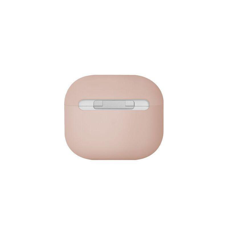 Uniq Lino Hybrid Liquid Silicon Airpods 4th Gen Case - Blush Pink, , medium