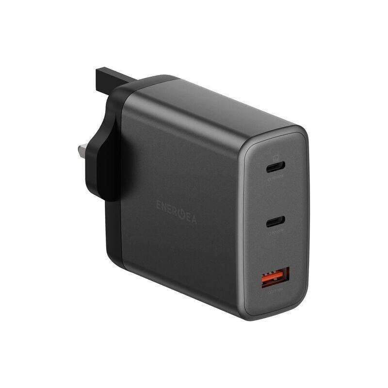 Energea Ampcharge GAN100 2C1A PDQC 3.0 Wall Charger 100W (Uk) - Gunmetal, , medium