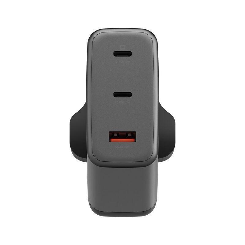 Energea Ampcharge GAN100 2C1A PDQC 3.0 Wall Charger 100W (Uk) - Gunmetal, , large image number 1