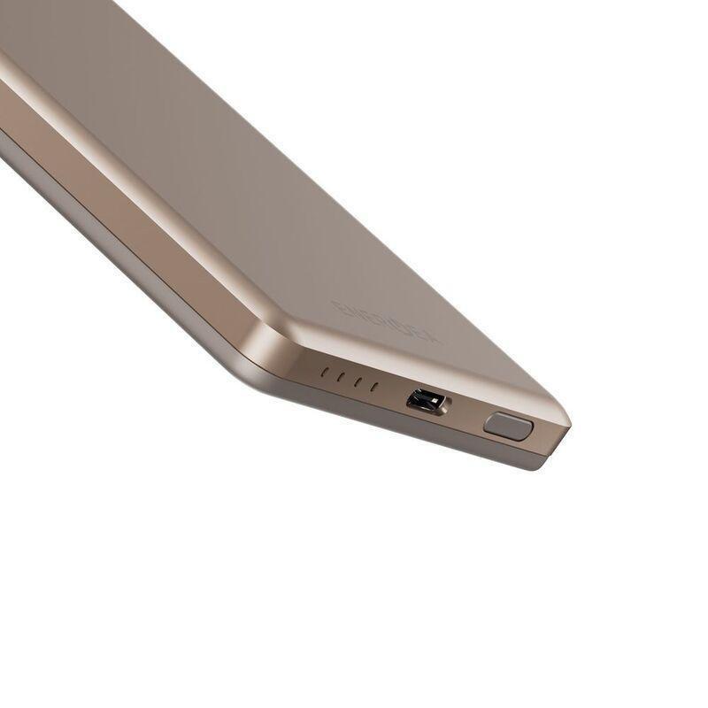 Energea Alupac Mini 5000 Mah Mini Aluminium Magsafe Power Bank - Gold, , large image number 4
