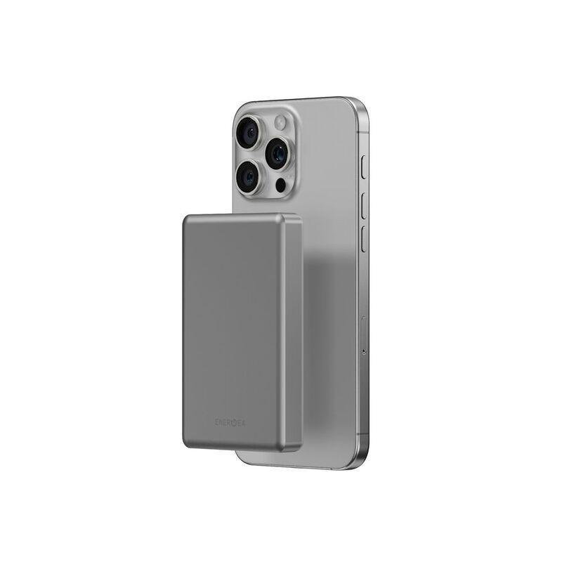 Energea Alupac 10K 10000 Mah Ultra Light Aluminium Magsafe Power Bank - Natural, , large image number 1