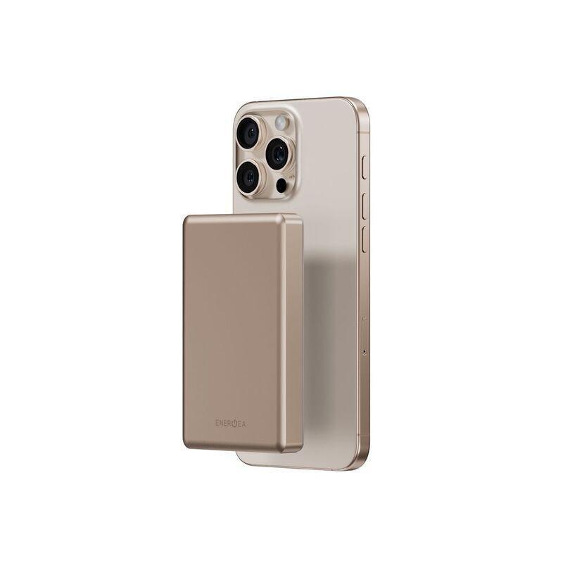 Energea Alupac 10K 10000 Mah Ultra Light Aluminium Magsafe Power Bank - Gold, , large image number 1